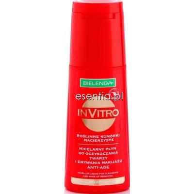 Bielenda In Vitro Micelarny płyn do oczyszczania twarzy i zmywania makijażu Anti-Age 200 ml