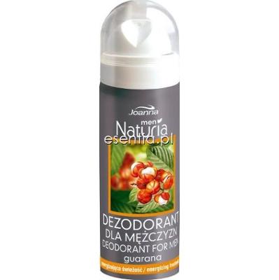 Joanna mini Naturia Men Dezodorant dla mężczyzn Guarana 50 ml