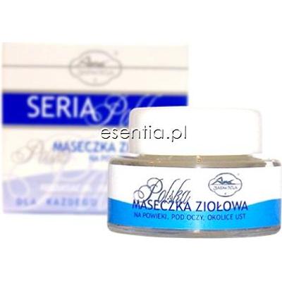 Jadwiga Seria Polska Maseczka ziołowa na powieki, pod oczy, okolice ust 25 ml