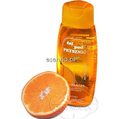 Jadwiga Eco-promotion Żel pod prysznic z naturalnymi olejkami eterycznymi Pomarańcza 300 ml