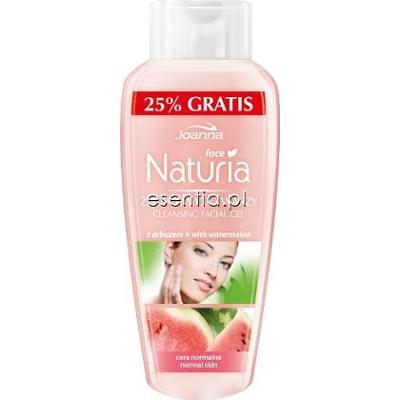 Joanna Naturia Face Żel do mycia twarzy z arbuzem do cery normalnej 200 ml