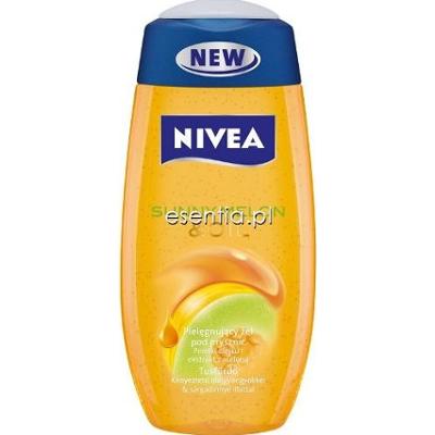 NIVEA Shower Sunny Melon & Oil Pielęgnujący żel pod prysznic 250 ml