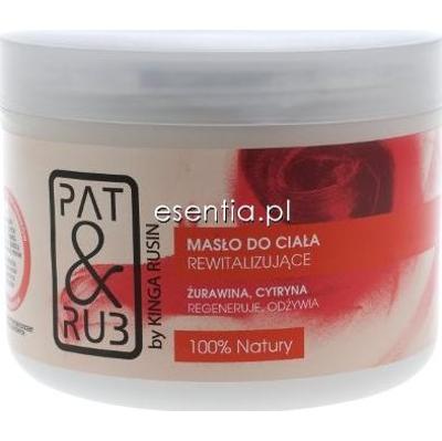 Pat&Rub by Kinga Rusin Żurawina - Cytryna Rewitalizujące masło do ciała 225 ml