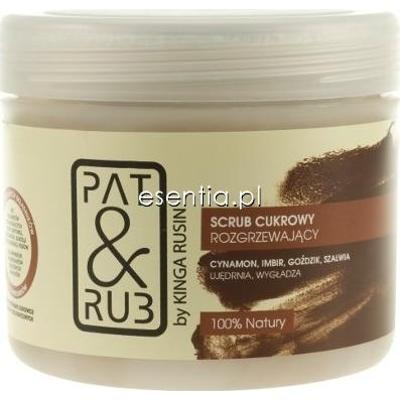 Pat&Rub by Kinga Rusin Cynamon - Imbir Rozgrzewający scrub cukrowy 450 ml