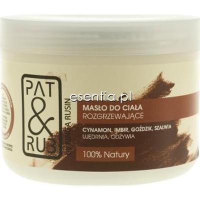 Pat&Rub by Kinga Rusin Cynamon - Imbir Rozgrzewające masło do ciała  225 ml