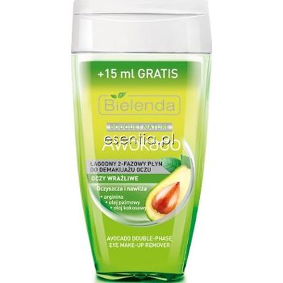 Bielenda Awokado Łagodny 2-fazowy płyn do demakijażu oczu 125 ml
