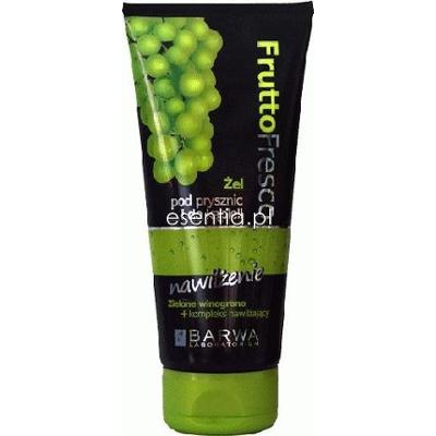 Barwa Frutto Fresco Żel pod prysznic i do kąpieli Zielone winogrono + kompleks nawilżający 200 ml