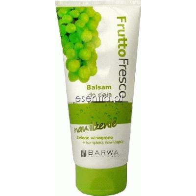 Barwa Frutto Fresco Balsam do ciała Zielone winogrono + kompleks nawilżający 200 ml