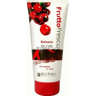 Barwa Frutto Fresco Balsam do ciała Żurawina + Imbir 200 ml