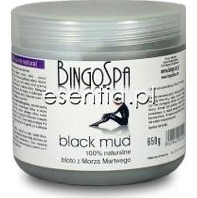 BingoSpa Pielęgnacja ciała Black Mud 100% naturalne błoto z Morza Martwego 650 g
