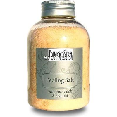 BingoSpa SPA&Beauty Sól do peelingu z pyłem ze skały wulkanicznej i ekstraktem z czerwonej herbaty 580 g