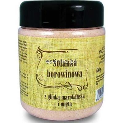 BingoSpa Sole Kąpielowe Solanka borowinowa z glinką marokańską i miętą 550 g