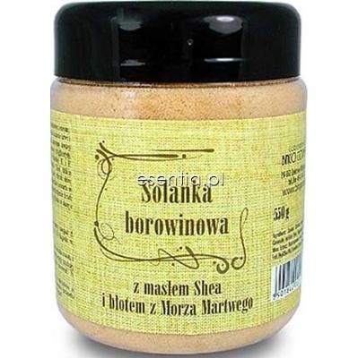 BingoSpa Sole Kąpielowe Solanka borowinowa z masłem Shea i błotem z Morza Martwego 550 g