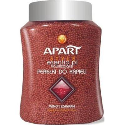 Apart Style Nawilżające perełki do kąpieli Wino i szampan 330 g