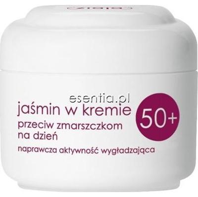 Ziaja jaśminowa 50+ Jaśmin w kremie przeciw zmarszczkom na dzień 