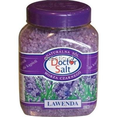 Doctor Salt  Naturalna sól z Morza Czarnego Lawenda 500 g