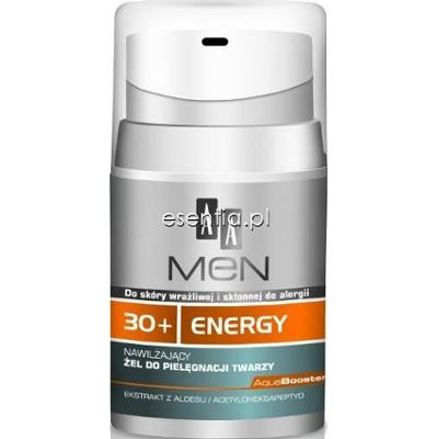AA Cosmetics  AA MEN Energy 30+ Nawilżający żel do pielęgnacji twarzy 50 ml