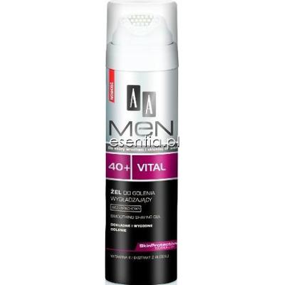 AA Cosmetics  AA MEN Vital 40+ Żel do golenia wygładzający 200 ml