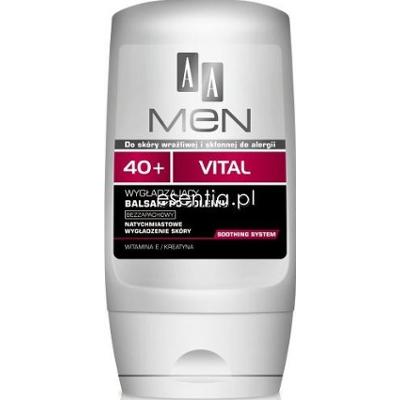 AA Cosmetics  AA MEN Vital 40+ Wygładzający balsam po goleniu 100 ml