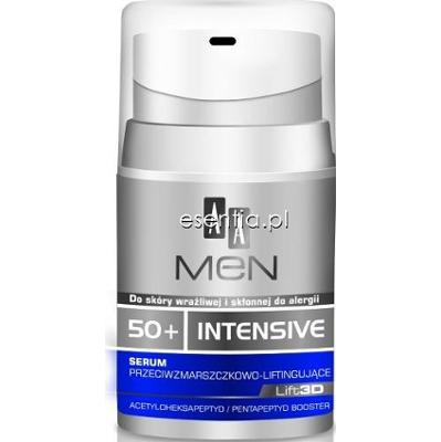 AA Cosmetics  AA MEN Intensive 50+ Serum przeciwzmarszczkowo - liftingujące 50 ml