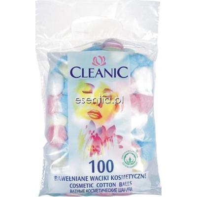 Cleanic  Waciki kosmetyczne op. / 100 szt.