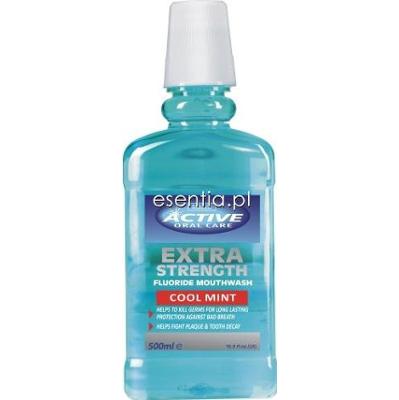 Beauty Formulas Active Oral Care Płyn do płukania jamy ustnej Extra Mocny Zimna Mięta 500 ml