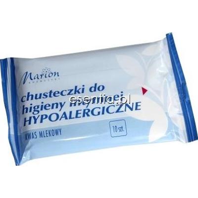 Marion  Chusteczki do higieny intymnej hypoalergiczne 1op./10szt.