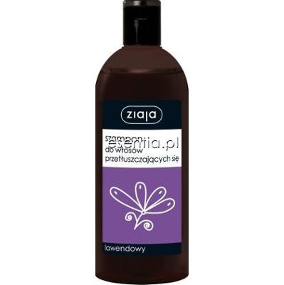 Ziaja szampony rodzinne Szampon do włosów przetłuszczających się lawendowy 500 ml