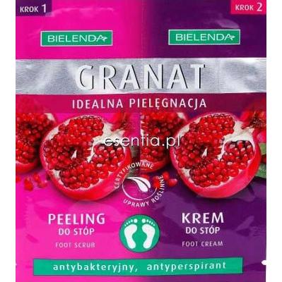 Bielenda Granat Peeling do stóp + krem do stóp op./ 2x5ml