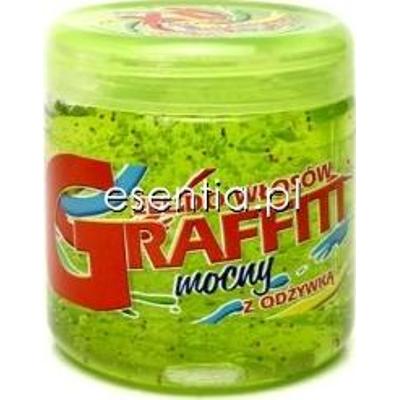 Bielenda Graffiti Żel do włosów zielony - mocny z odżywką 250 ml