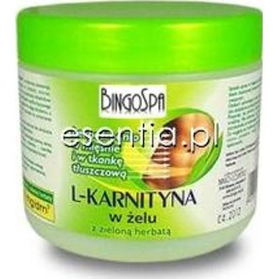 BingoSpa Pielęgnacja wyszczuplająca L-karnityna w żelu z zieloną herbatą 500 ml