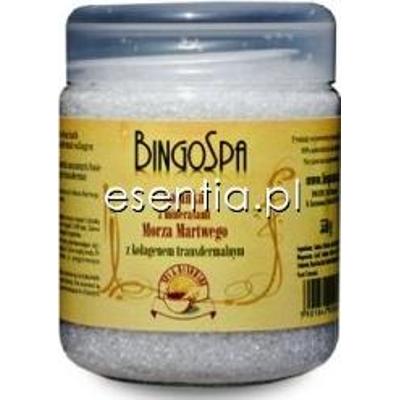 BingoSpa Sole Kąpielowe Solanka z minerałami Morza Martwego z kolagenem transdermalnym 550 g