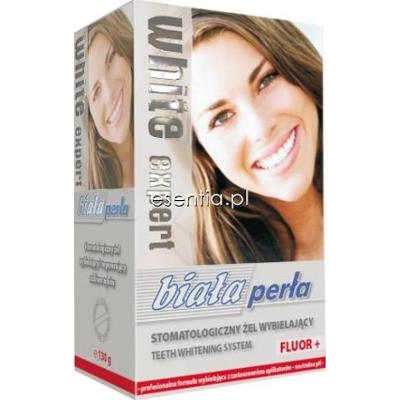 Apipol Farma  Biała Perła z fluorem - stomatologiczny żel wybielający 2 x 65 ml