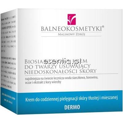 Balneokosmetyki  Biosiarczkowy krem do twarzy usuwający niedoskonałości skóry 50 ml