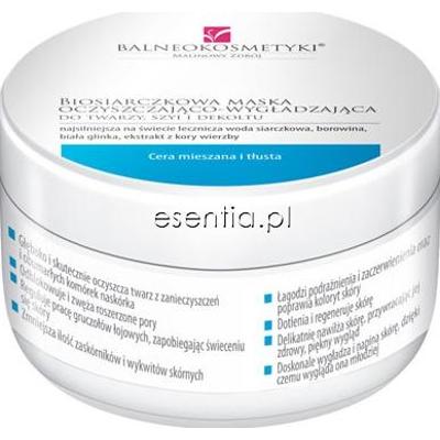 Balneokosmetyki  Biosiarczkowa maska oczyszczająco - wygładzająca do twarzy, szyi i dekoltu 150 ml