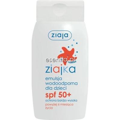 Ziaja ziajka Emulsja wodoodporna dla dzieci SPF 50+ 125 ml
