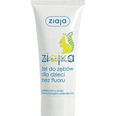Ziaja ziajka Żel do zębów dla dzieci, bez fluoru 50 ml