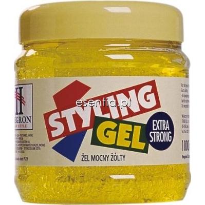 Hegron  Żel do włosów mocny - żółty 