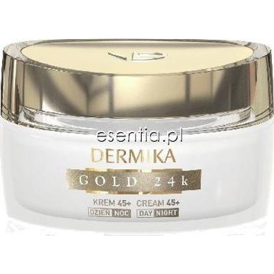 Dermika Gold 24k Krem Koncentrat Młodości 45 + na dzień/noc 50 ml