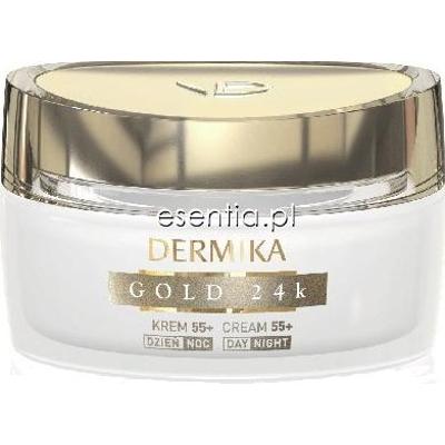 Dermika Gold 24k Krem Zastrzyk Młodości 55 + na dzień/noc 50 ml