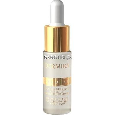 Dermika Gold 24k Serum Eliksir Młodości koncentrat kwasu hialuronowego przeciw zmarszczkom 15 ml