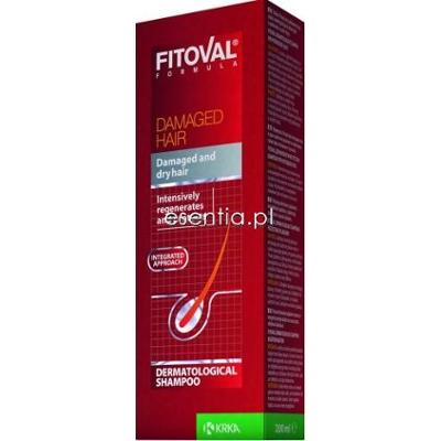 Fitoval  Dermatologiczny szampon do włosów zniszczonych 200 ml