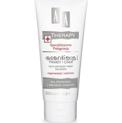 AA Therapy Specjalistyczna Pielęgnacja Emulsja do mycia ciała i twarzy 200 ml