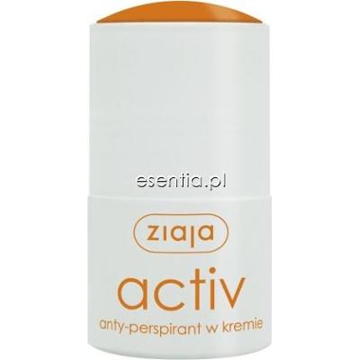 Ziaja anty-perspiranty Antyperspirant w kremie Activ 60 ml