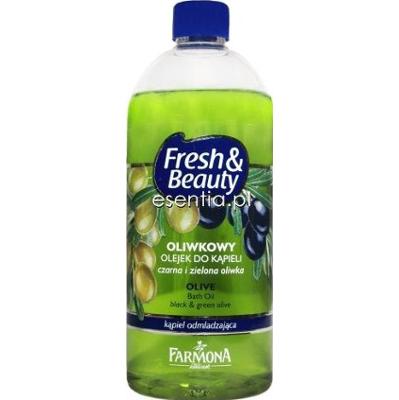 Farmona Fresh & Beauty Oliwkowy olejek do kąpieli czarna i zielona oliwka 500 ml