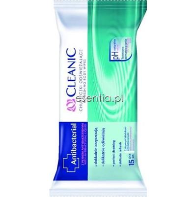 Cleanic  Chusteczki odświeżające Cleanic Antiseptic op. / 15 szt.