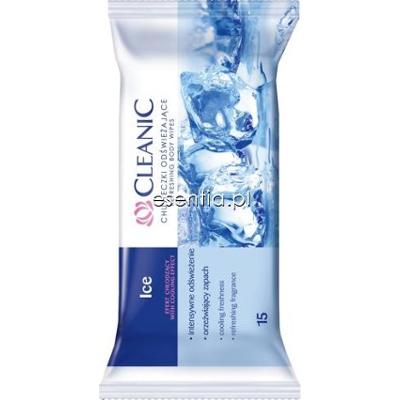 Cleanic  Chusteczki odświeżające Cleanic Ice op. / 15 szt.