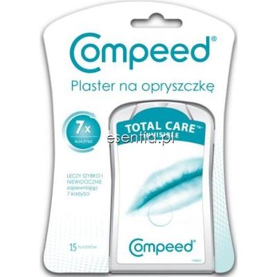 Compeed  Total Care niewidoczny plaster na opryszczkę op. / 15 szt.