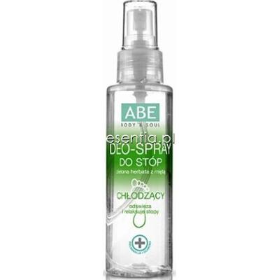 Abe zielona herbata z miętą Deo spray do stóp chłodzący 100 ml