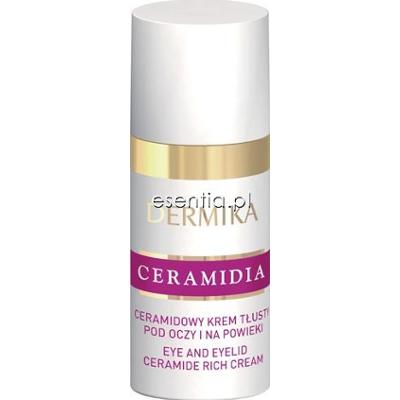 Dermika Ceramidia Ceramidowy krem tłusty pod oczy i na powieki 